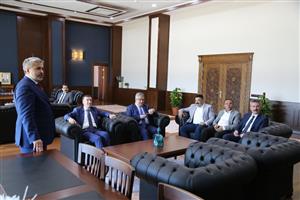 Bakan Yardımcısı Çelik, Rektör Şahin’i Ziyaret Etti 