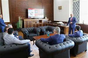 Bakan Yardımcısı Çelik, Rektör Şahin’i Ziyaret Etti 