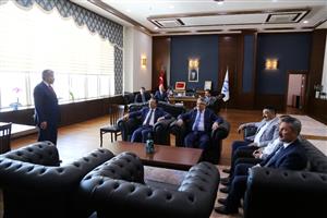 Bakan Yardımcısı Çelik, Rektör Şahin’i Ziyaret Etti 
