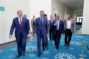 Bakan Yardımcısı Çelik, Rektör Şahin’i Ziyaret Etti 